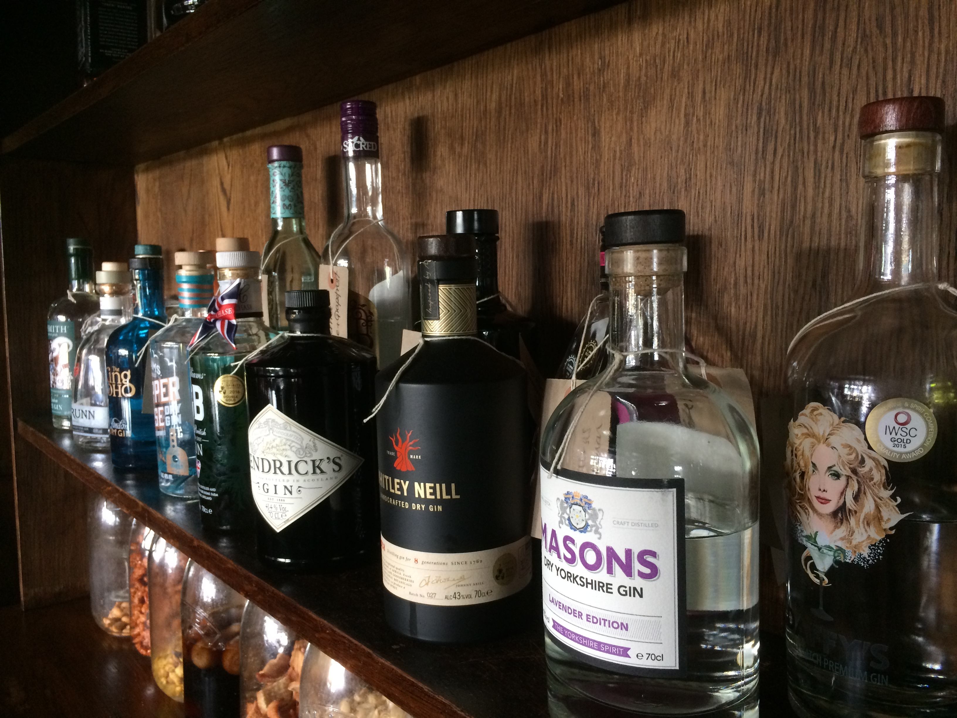Bottles at The Plough Inn.JPG