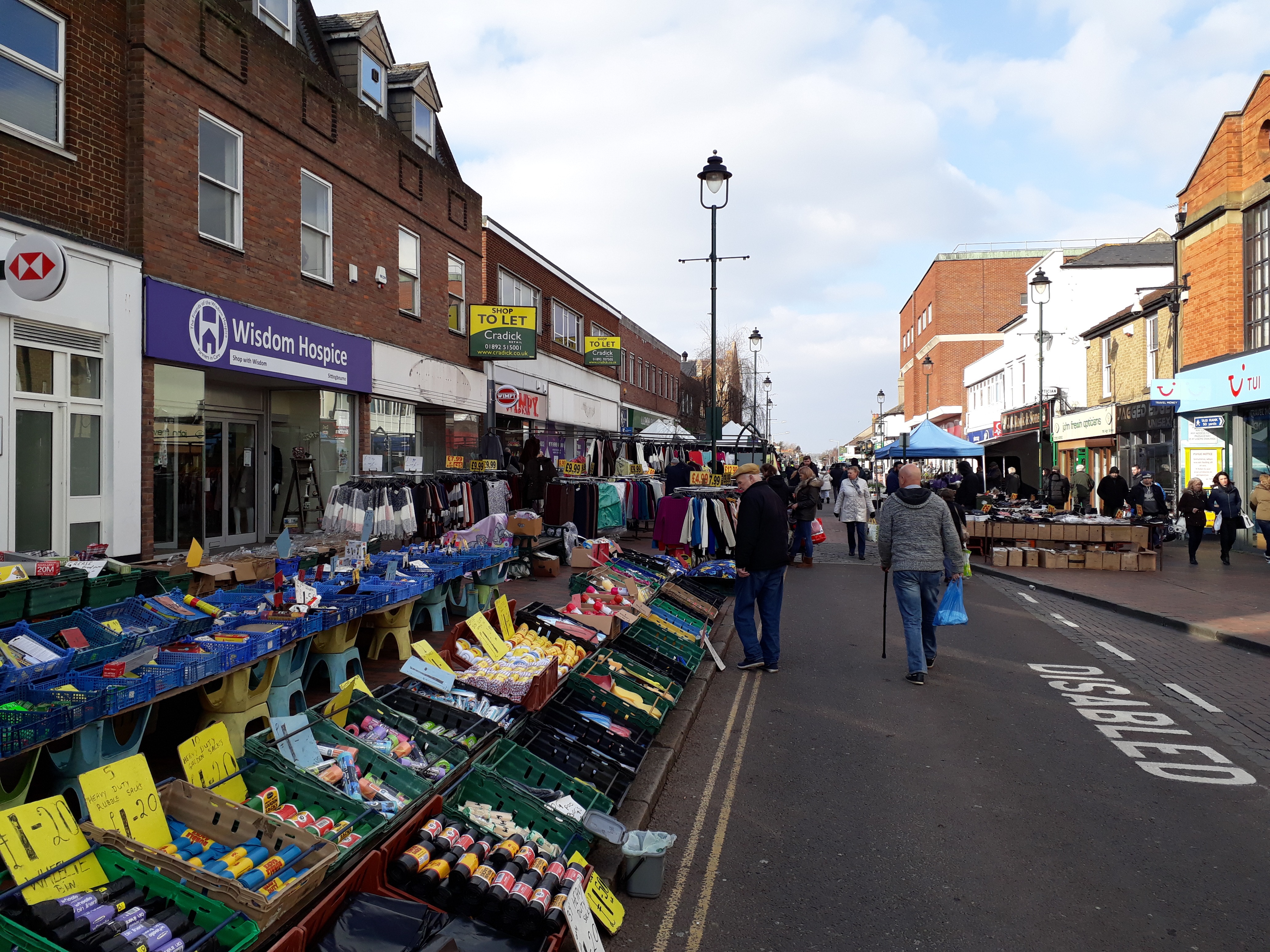 Friday Market in Sittingbourne