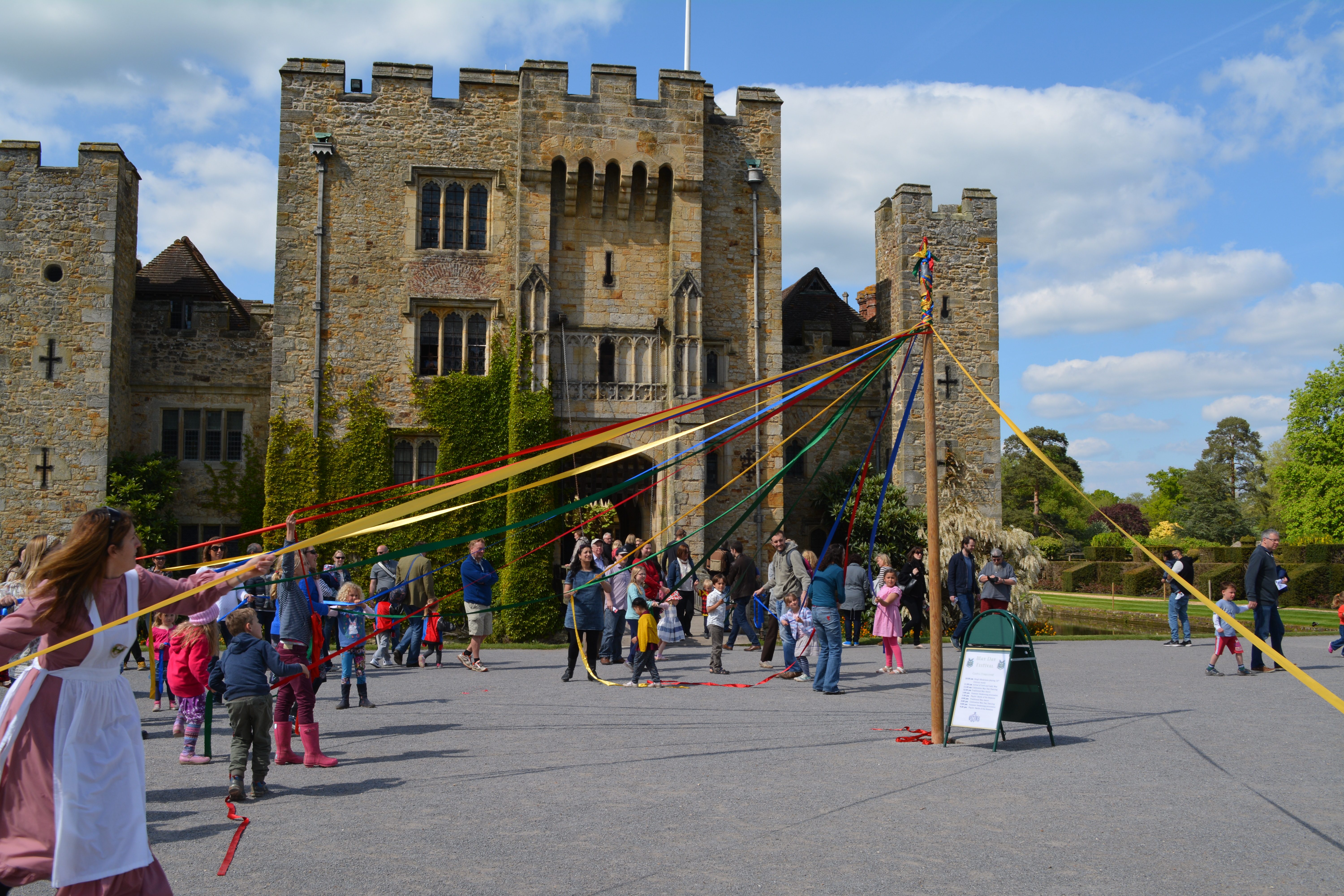 Hever Castle, May Day Festival.JPG