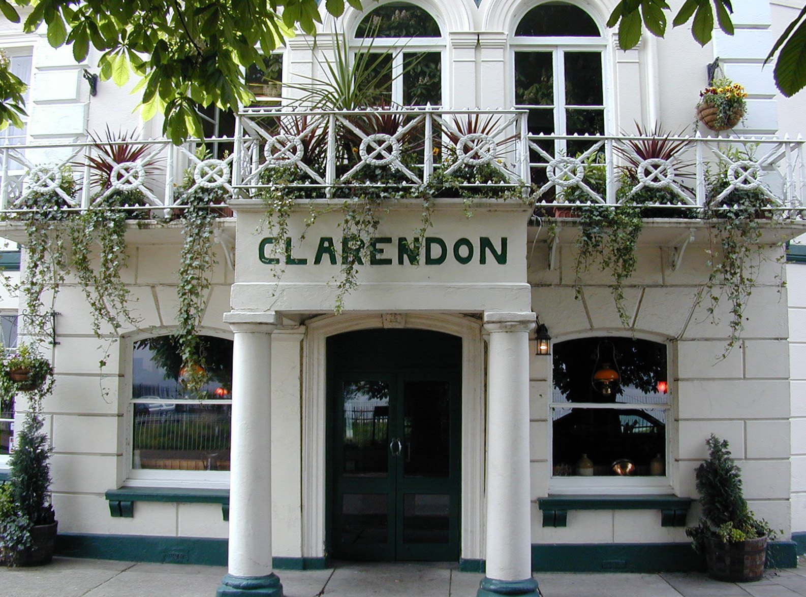 March- The Royal Clarendon Hotel-once residence of the Duke of York who became James II.jpg