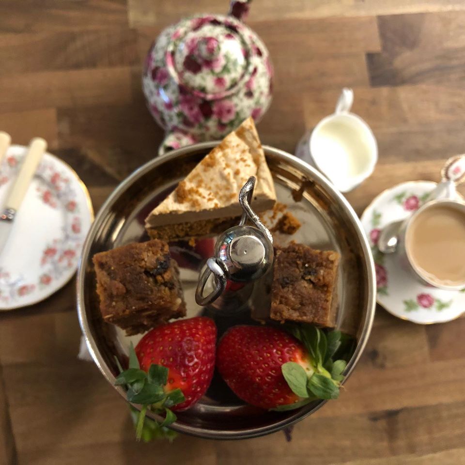 Top Of Cream Tea At Jacksonwood Tea Rooms