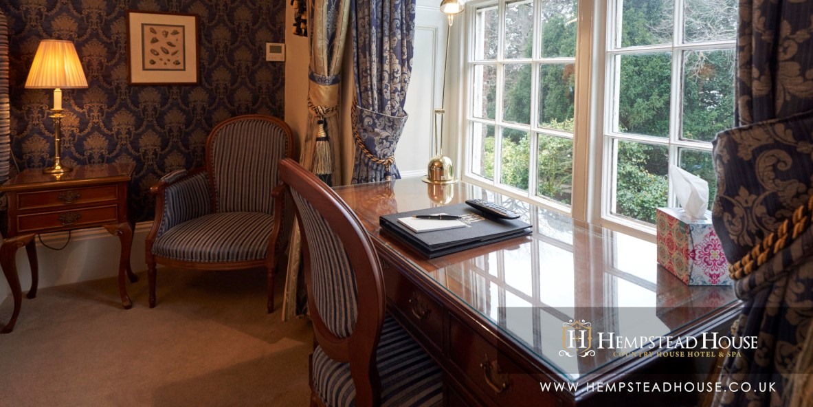 Hemnpstead House Hotel Room Work From Home