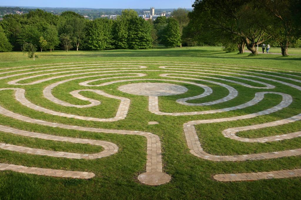 Labyrinth Cathedral View