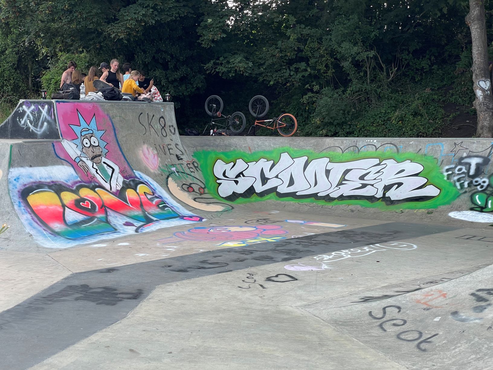 Resized Skate Park SMSP Image Park Bikes And Children