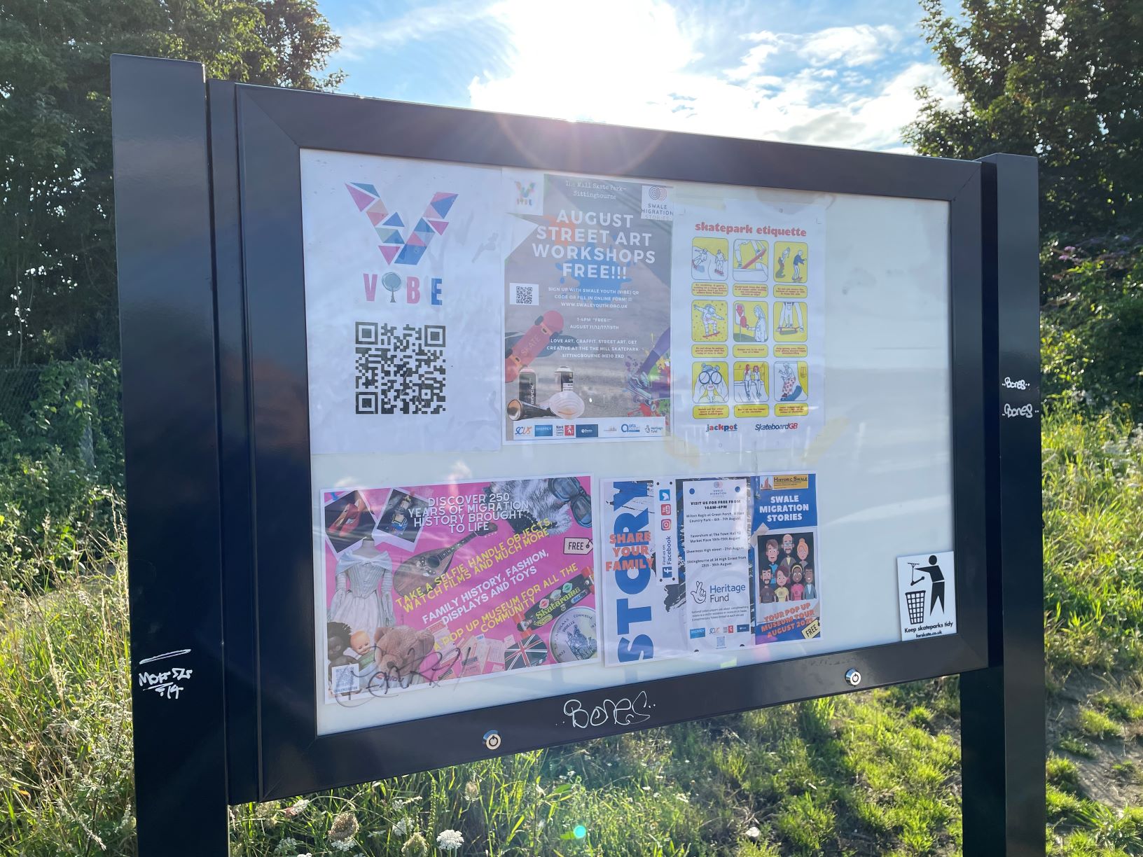 Skate Park Notice Board SMSP Image Resized